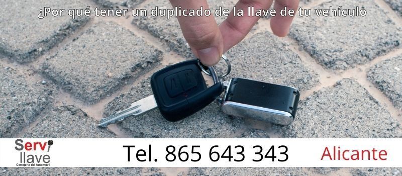 Duplicado de llaves de vehículo en Alicante desde Servillave