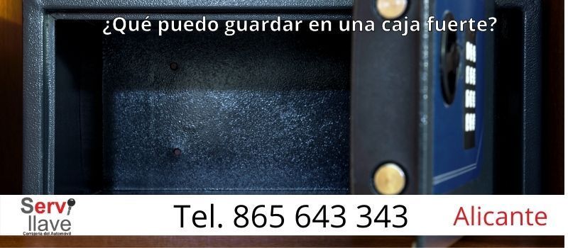 las mejores cajas fuertes en Alicante