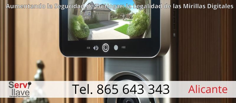 Descubre cómo instalar legalmente una mirilla digital en Alicante