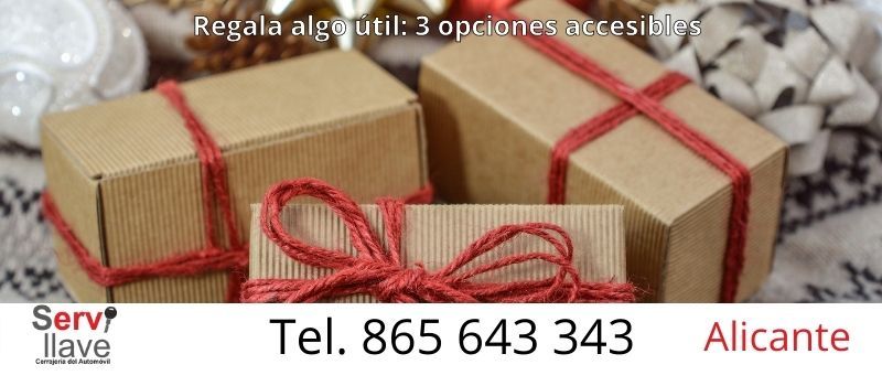regala algo útil 3 opciones para 2022 en Alicante desde Servillave